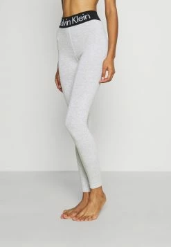 Calvin Klein Underwear Leggings - Trousers - Light Beige Melange