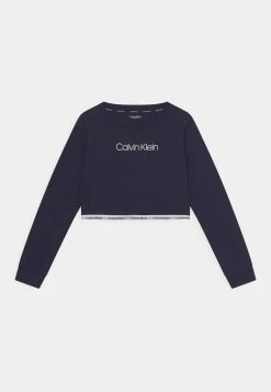 Calvin Klein Underwear Long Sleeved Top - Navy Iris