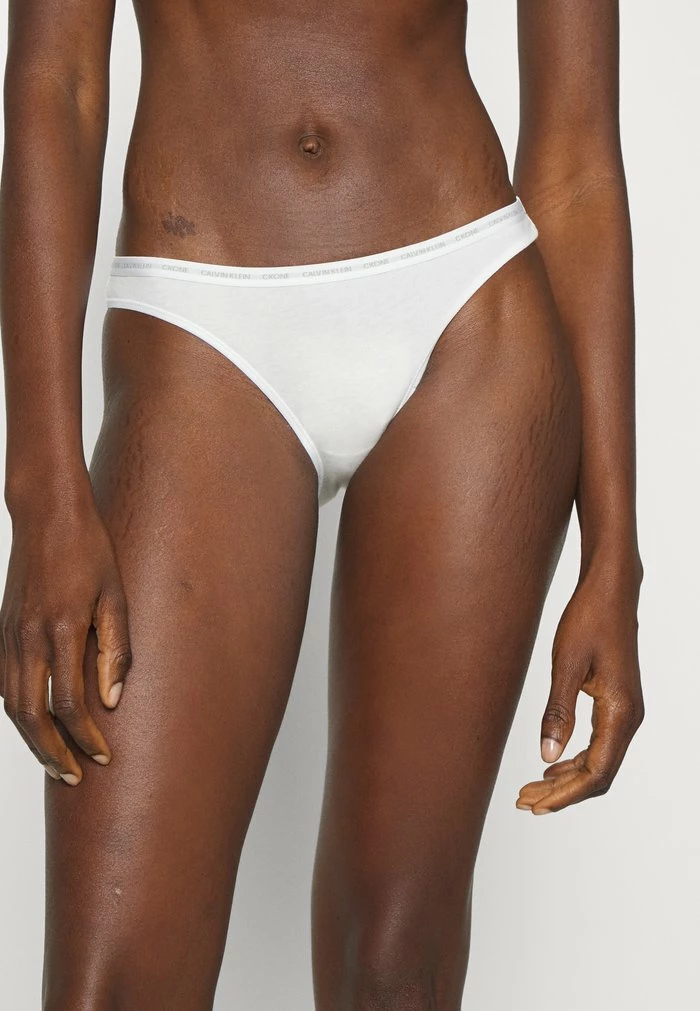 Calvin Klein Underwear 2 PACK - Briefs - White Stencil /grey Heather 3 Calvin Klein Underwear 2 PACK - Briefs - White Stencil /grey Heather