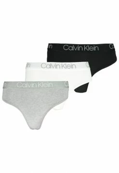 Calvin Klein Underwear BODY HIGH WAIST THONG 3 PACK - Thong - Black/white/grey Heather -Calvin Klein Underwear Shop 05df0c94a72848ad8099a8402c95f4df
