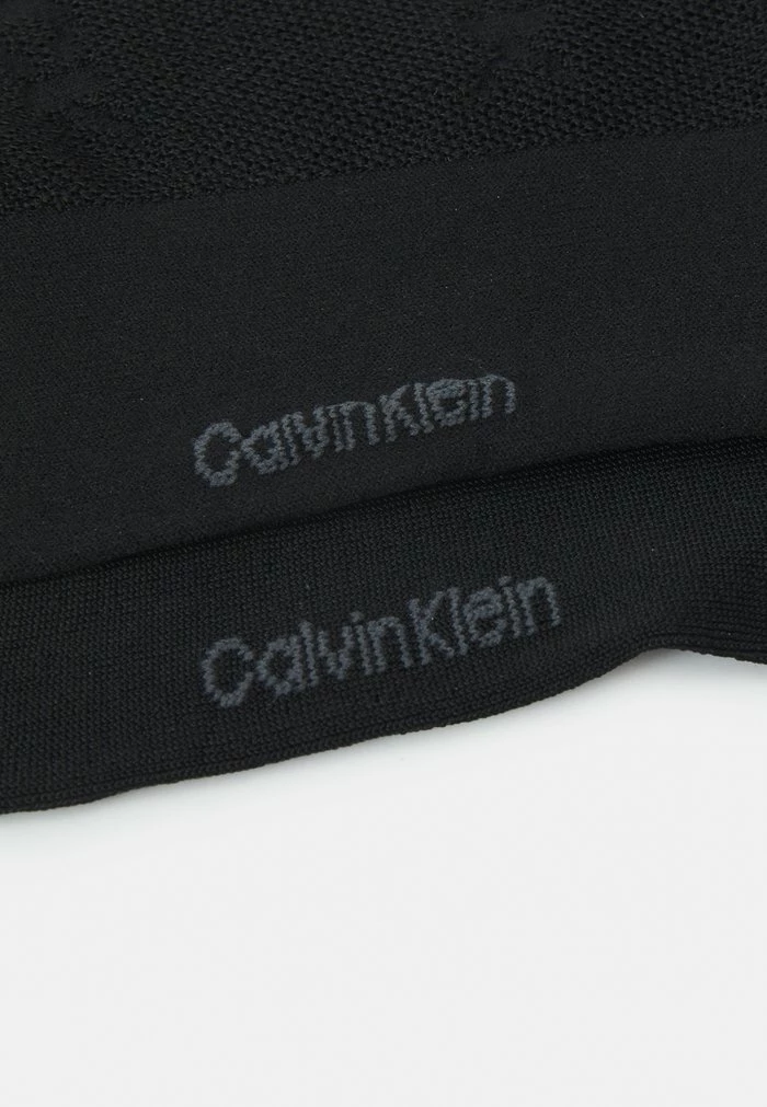 Calvin Klein Underwear WOMEN SOCK MONOGRAM 2 PACK - Socks - Black 4 Calvin Klein Underwear WOMEN SOCK MONOGRAM 2 PACK - Socks - Black - Image 2