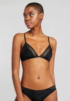 Calvin Klein Underwear FLIRTY UNLINED - Triangle Bra - Black