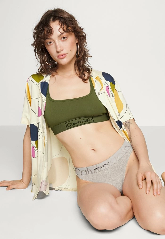 Calvin Klein Underwear UNLINED BRALETTE - Bustier - Napa - Image 4