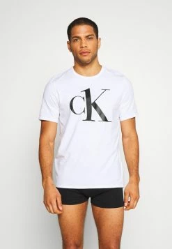 Calvin Klein Underwear GRAPHIC TEES CREW NECK - Pyjama Top - White