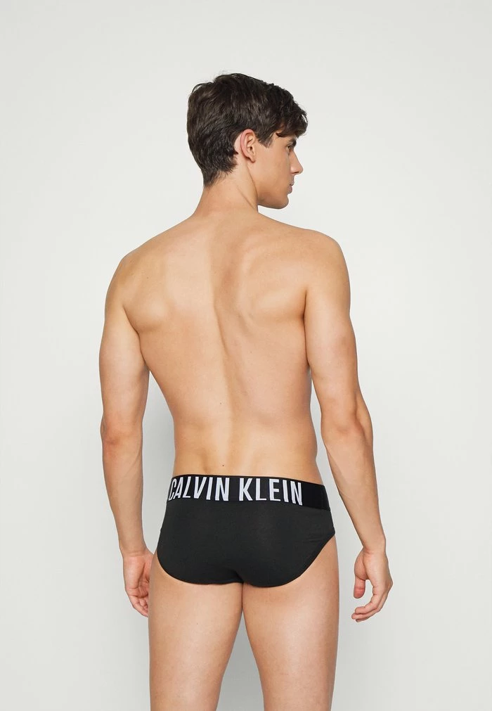 Calvin Klein Underwear HIP BRIEF 2 PACK - Briefs - Black/white/new Slate 3 Calvin Klein Underwear HIP BRIEF 2 PACK - Briefs - Black/white/new Slate