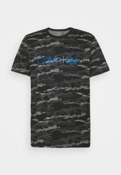 Calvin Klein Underwear CHILL LOGO LOUNGE CREW NECK - Pyjama Top - Black