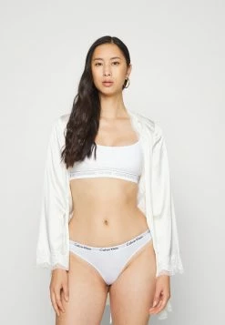 Calvin Klein Underwear THONG 3 PACK - Thong - Blue/white/sandalwood