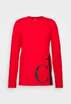 Calvin Klein Underwear GRAPHIC TEES CREW NECK - Pyjama Top - Red