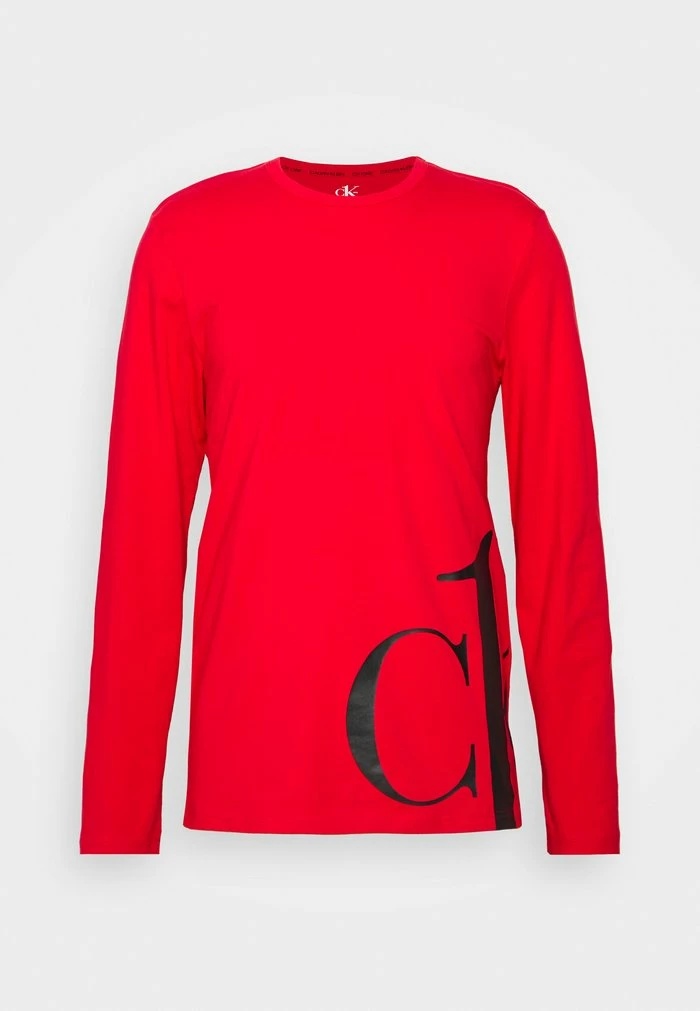 Calvin Klein Underwear GRAPHIC TEES CREW NECK - Pyjama Top - Red