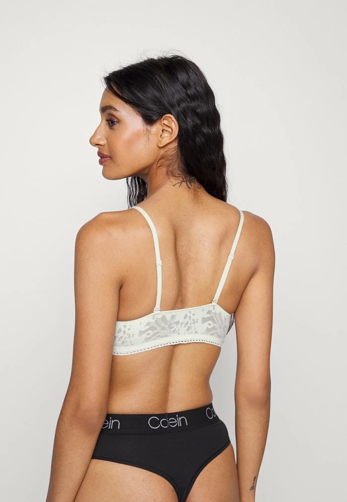 Calvin Klein Underwear UNLINED BRALETTE - Bustier - Ivory - Image 3