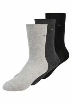 Calvin Klein Underwear EMMA 3 PACK - Socks - Grey/black