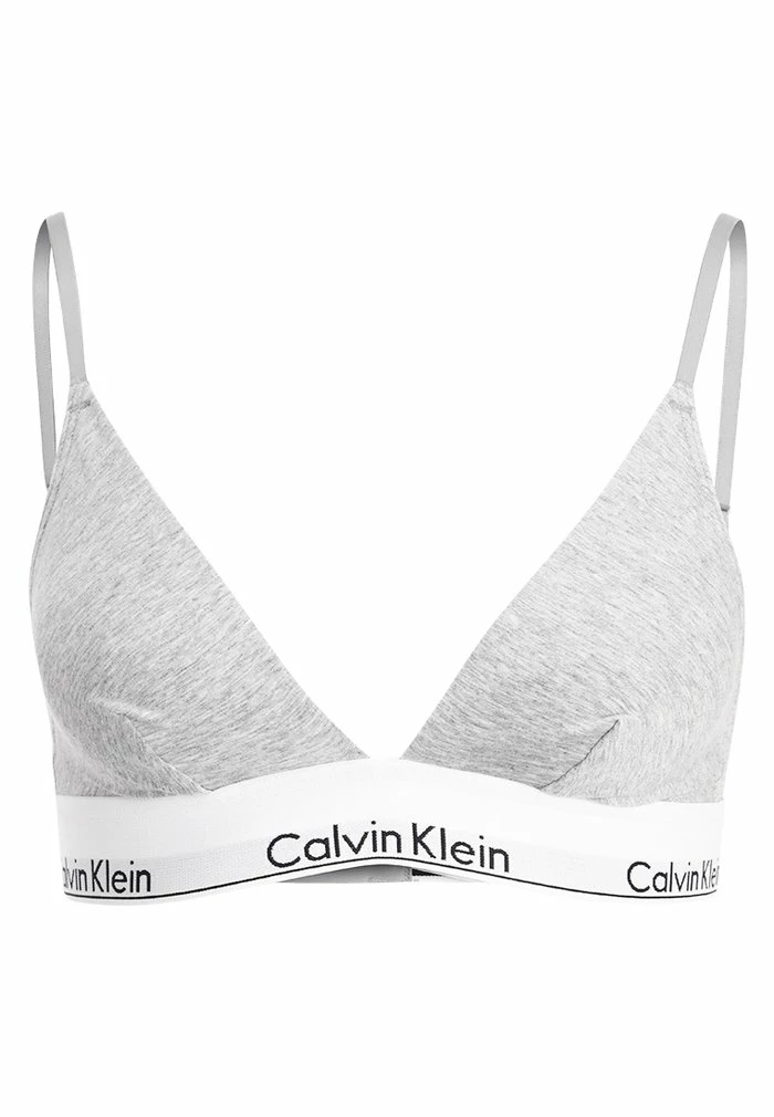 Calvin Klein Underwear UNLINED - Triangle Bra - Grey Heather - Image 5