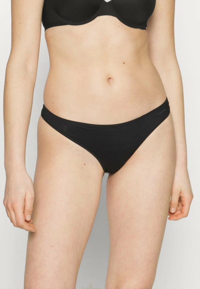 Calvin Klein Underwear THONG - Thong - Black