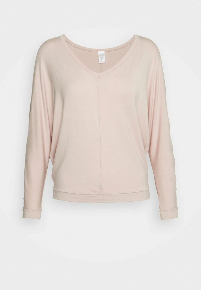 Calvin Klein Underwear SOPHISTICATED V NECK - Pyjama Top - Pink Wink 7 Calvin Klein Underwear SOPHISTICATED V NECK - Pyjama Top - Pink Wink - Image 5