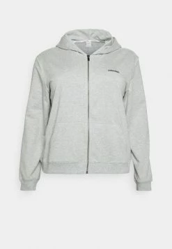 Calvin Klein Underwear FULL ZIP HOODIE - Zip-up Sweatshirt - Grey Heather