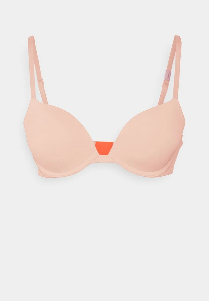 Calvin Klein Underwear PERFECTLY FLEX PLUNGE - Push-up Bra - Mellow Orange 6 Calvin Klein Underwear PERFECTLY FLEX PLUNGE - Push-up Bra - Mellow Orange - Image 4