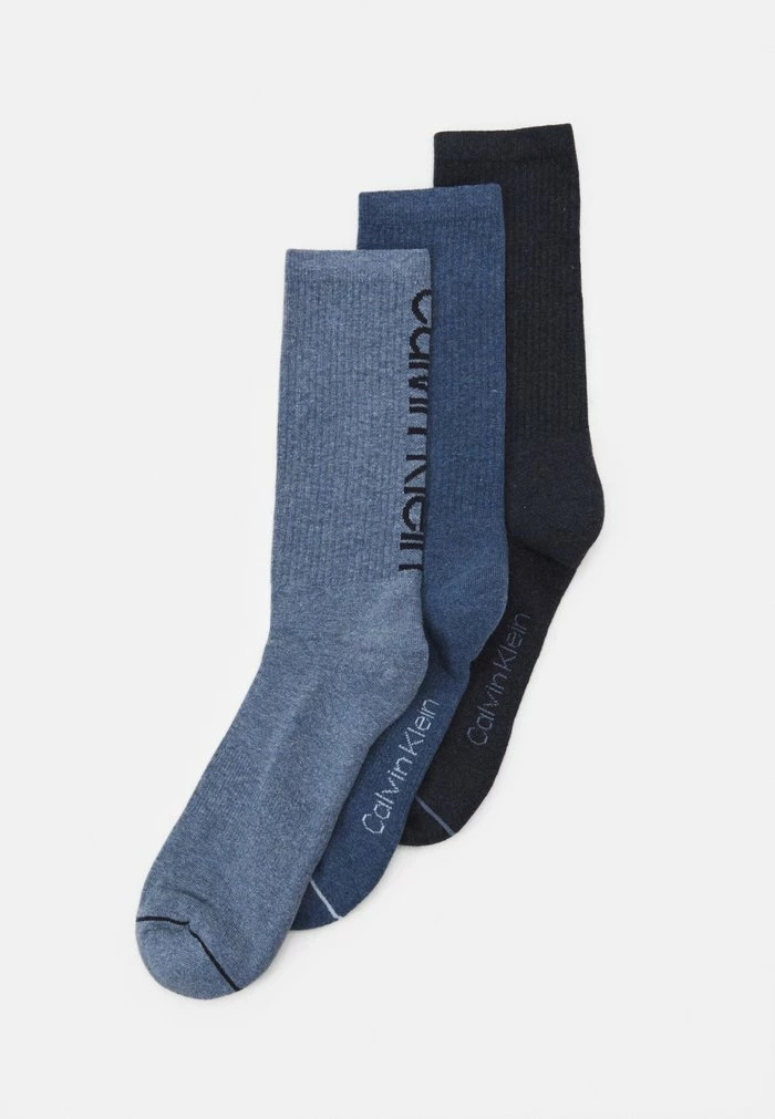 Calvin Klein Underwear SOCK ATHLEISURE 3 PACK UNISEX - Socks - Denim Combo
