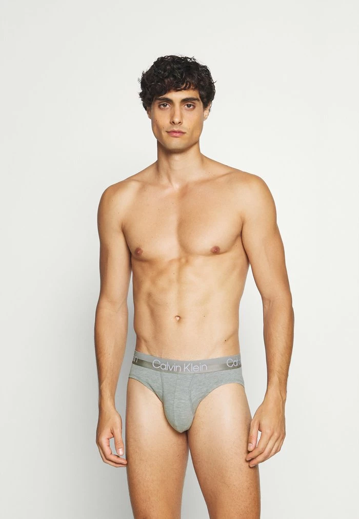 Calvin Klein Underwear HIP BRIEF 3 PACK - Briefs - White/ Black/grey Heather - Image 3