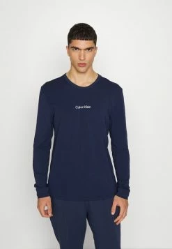 Calvin Klein Underwear CREW NECK - Pyjama Top - Blue