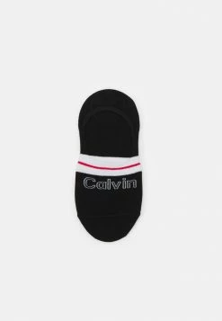 Calvin Klein Underwear WOMEN FOOTIE MID CUT - Trainer Socks - Black