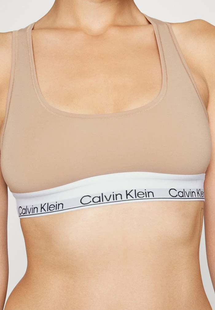 Calvin Klein Underwear UNLINED BRALETTE - Bustier - Cedar - Image 6