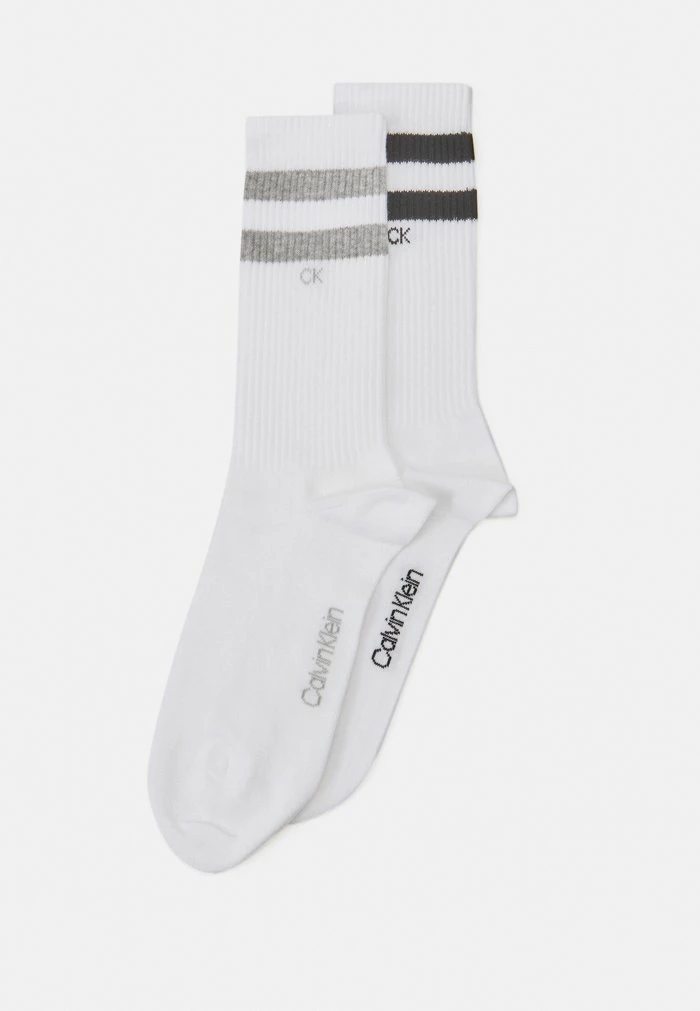 Calvin Klein Underwear SOCK 2 PACK UNISEX - Socks - White 3 Calvin Klein Underwear SOCK 2 PACK UNISEX - Socks - White