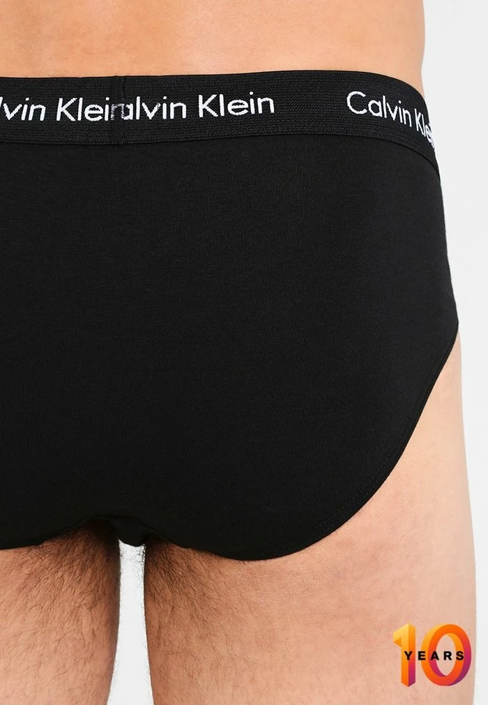 Calvin Klein Underwear HIP BRIEF 3 PACK - Briefs - Black