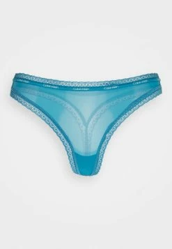 Calvin Klein Underwear THONG - Thong - Tapestry Teal