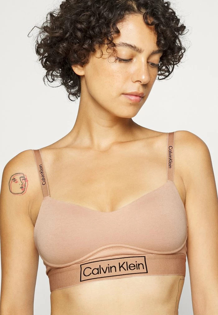 Calvin Klein Underwear LGHT LINED BRALETTE - Bustier - Clay - Image 5