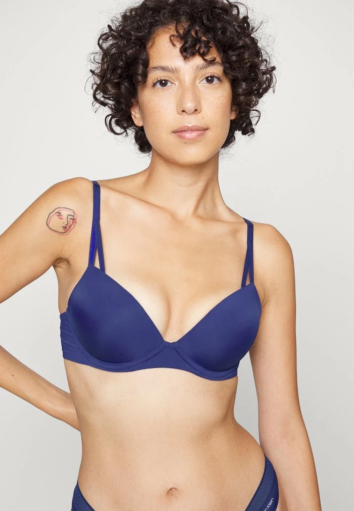 Calvin Klein Underwear Push-up Bra - Blue Depths - Image 4