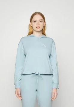 Calvin Klein Underwear ONE LOUNGE HOODIE - Pyjama Top - Palest Blue