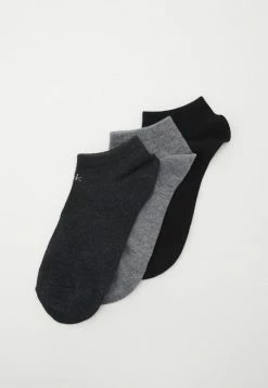 Calvin Klein Underwear WOMEN LINER LOGO 3 PACK - Socks - Grey Combo
