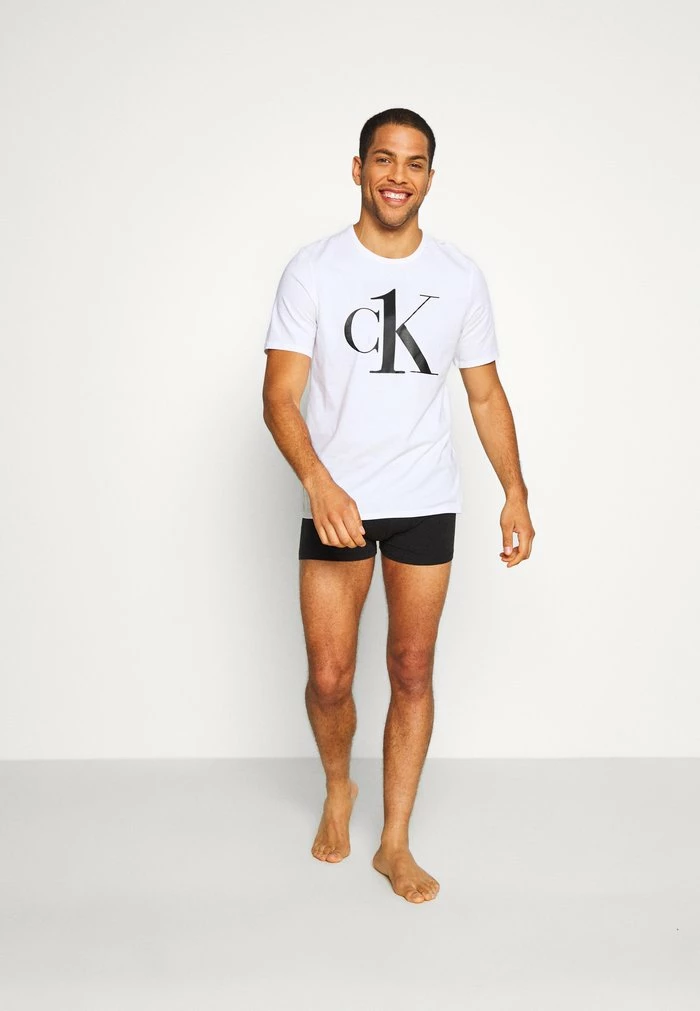 Calvin Klein Underwear GRAPHIC TEES CREW NECK - Pyjama Top - White 4 Calvin Klein Underwear GRAPHIC TEES CREW NECK - Pyjama Top - White - Image 2
