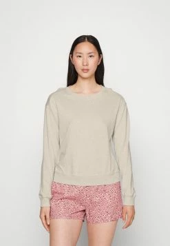 Calvin Klein Underwear CREW NECK - Pyjama Top - Cedar Heather