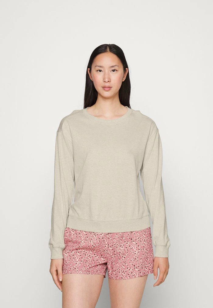 Calvin Klein Underwear CREW NECK - Pyjama Top - Cedar Heather