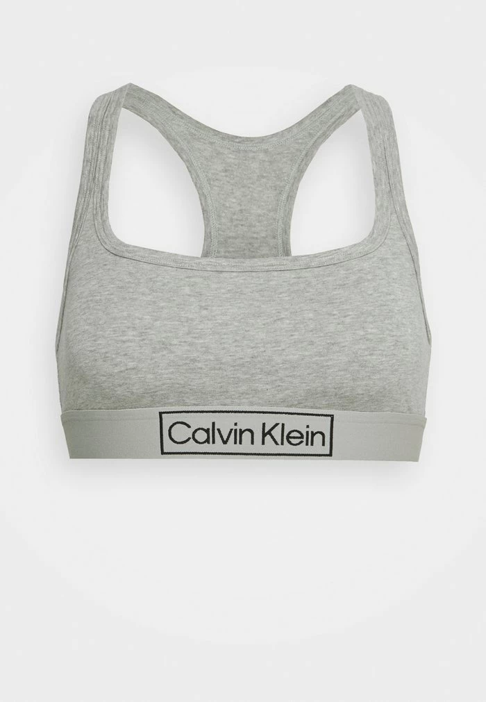 Calvin Klein Underwear UNLINED BRALETTE - Bustier - Grey Heather - Image 4