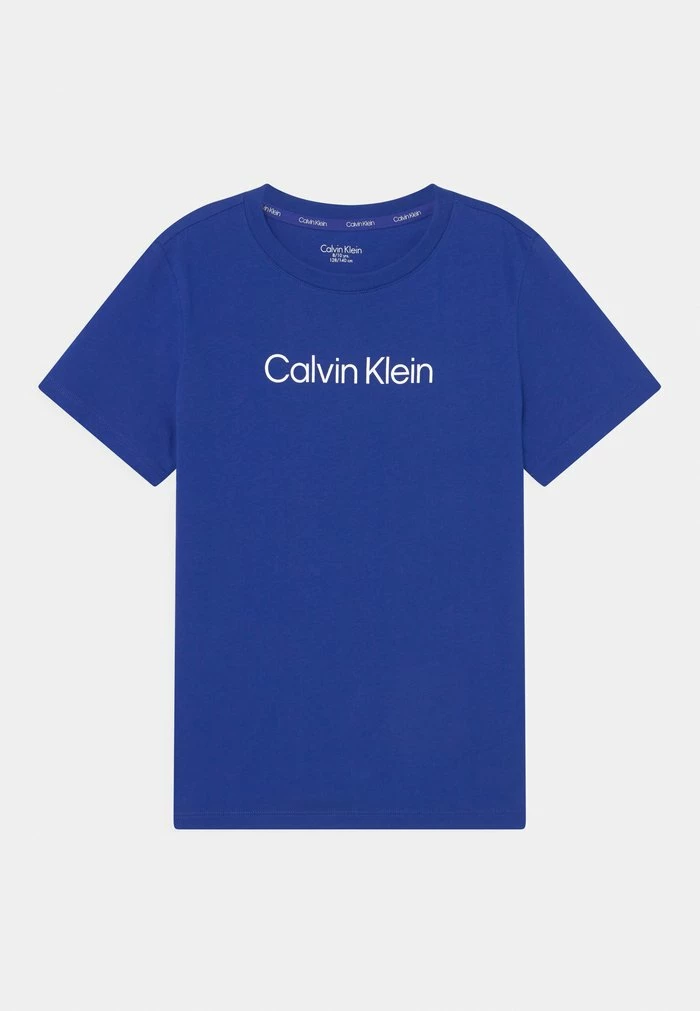 Calvin Klein Underwear TEE 2 PACK - Print T-shirt - Blue/white - Image 3