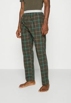 Calvin Klein Underwear SLEEP PANT - Pyjama Bottoms - Window Pane/process Green