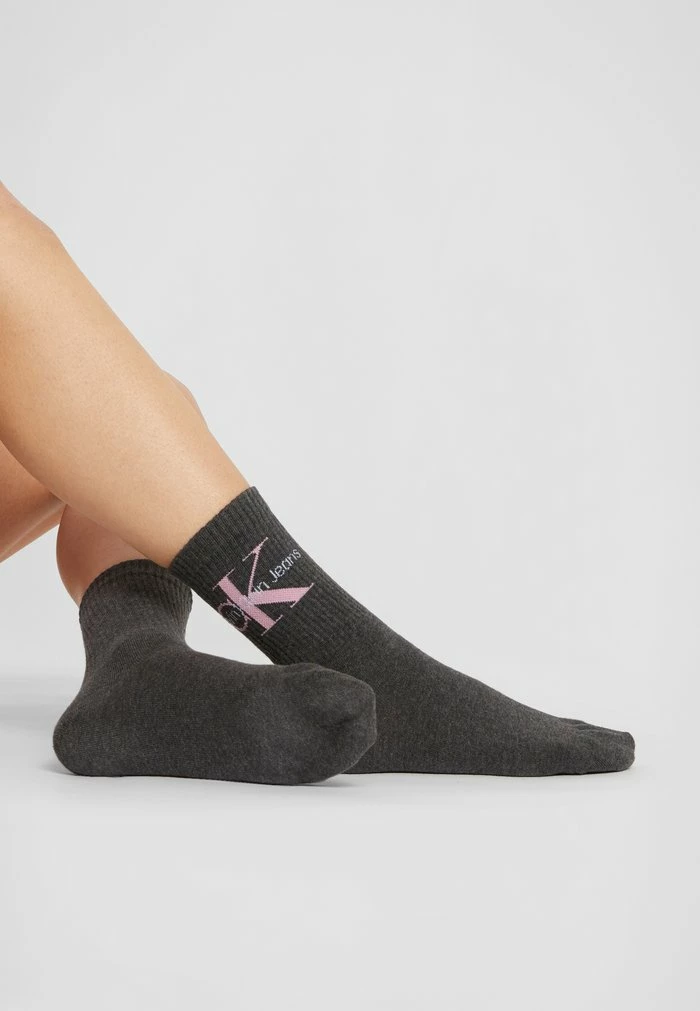 Calvin Klein Underwear WOMEN SOCK - Socks - Dark Grey Melange - Image 5