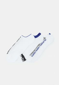 Calvin Klein Underwear SNEAKER ATHLEISURE 3 PACK UNISEX - Trainer Socks - White