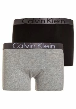 Calvin Klein Underwear 2 PACK TRUNK - Pants - Black/grey