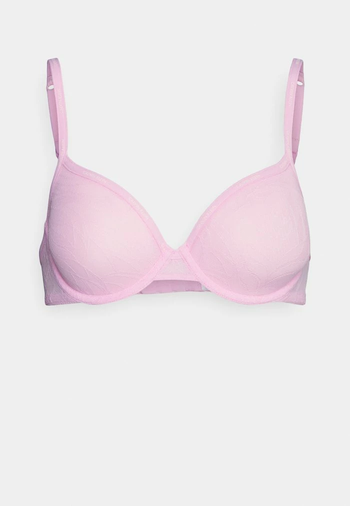 Calvin Klein Underwear SHEER MARQ TROPICAL LIGHTLY LINED DEMI - Underwired Bra - Pale Orchid