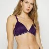Calvin Klein Underwear Triangle Bra - Liberty Purple