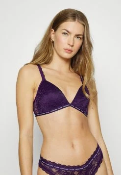 Calvin Klein Underwear Triangle Bra - Liberty Purple