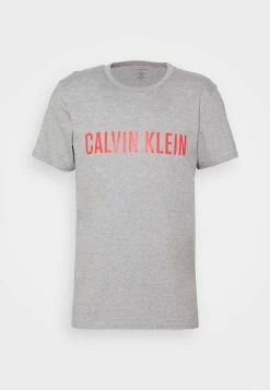 Calvin Klein Underwear INTENSE POWER LOUNGE CREW NECK - Pyjama Top - Grey Heather