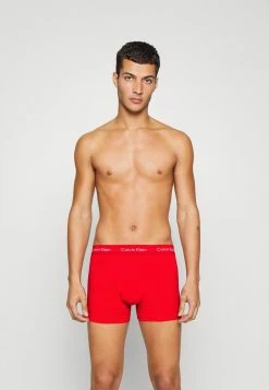 Calvin Klein Underwear TRUNK 3 PACK - Pants - Red -Calvin Klein Underwear Shop 6dc99a8eee5c44f7b23512b8f0bacaa4