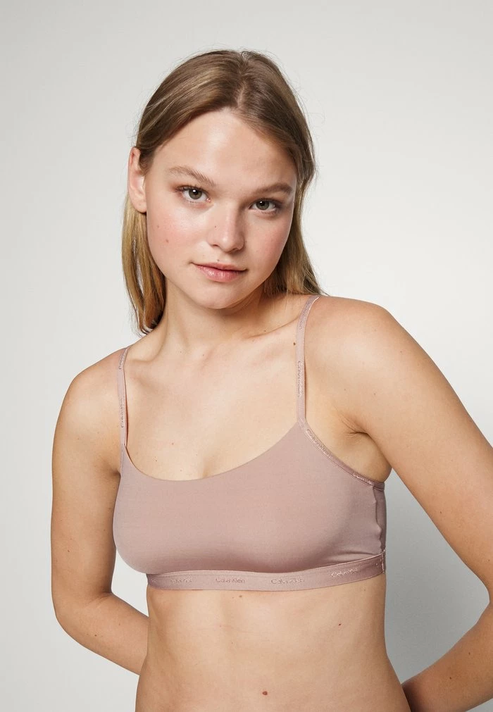 Calvin Klein Underwear UNLINED BRALETTE - Bustier - Cedar - Image 5