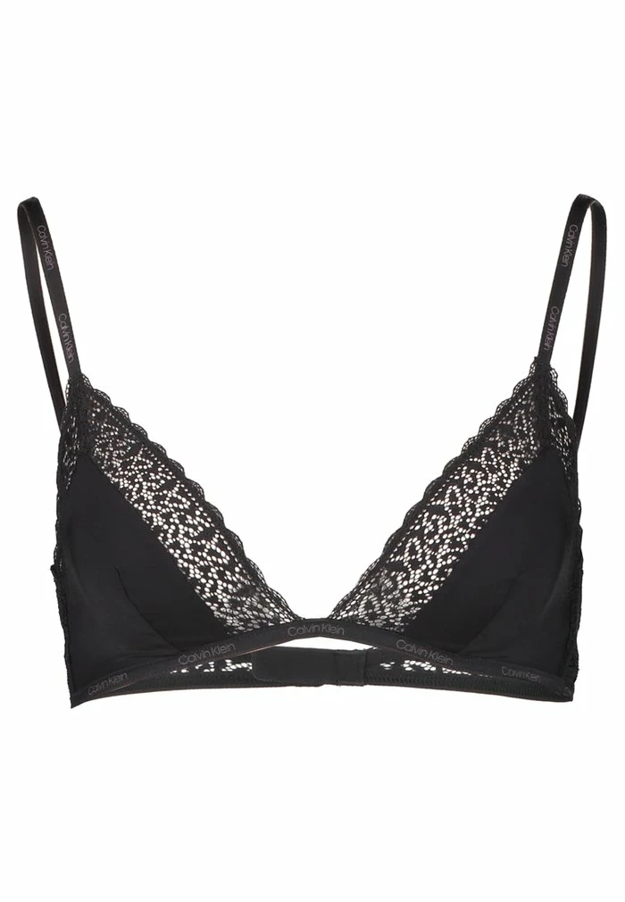 Calvin Klein Underwear FLIRTY UNLINED - Triangle Bra - Black - Image 5