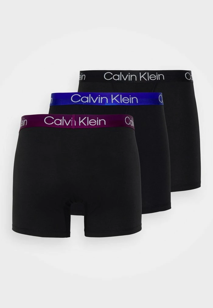 Calvin Klein Underwear BRIEF 3PK - Pants - Providence Blue/groovy Plum/black