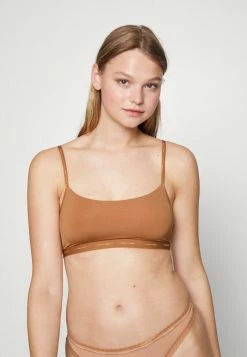 Calvin Klein Underwear UNLINED BRALETTE - Bustier - Sandalwood